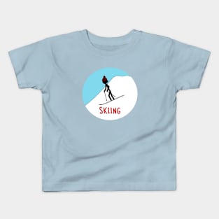 Skiing Kids T-Shirt